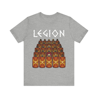 Athletic Heather / S Legions Marching - Roman Army T-Shirt