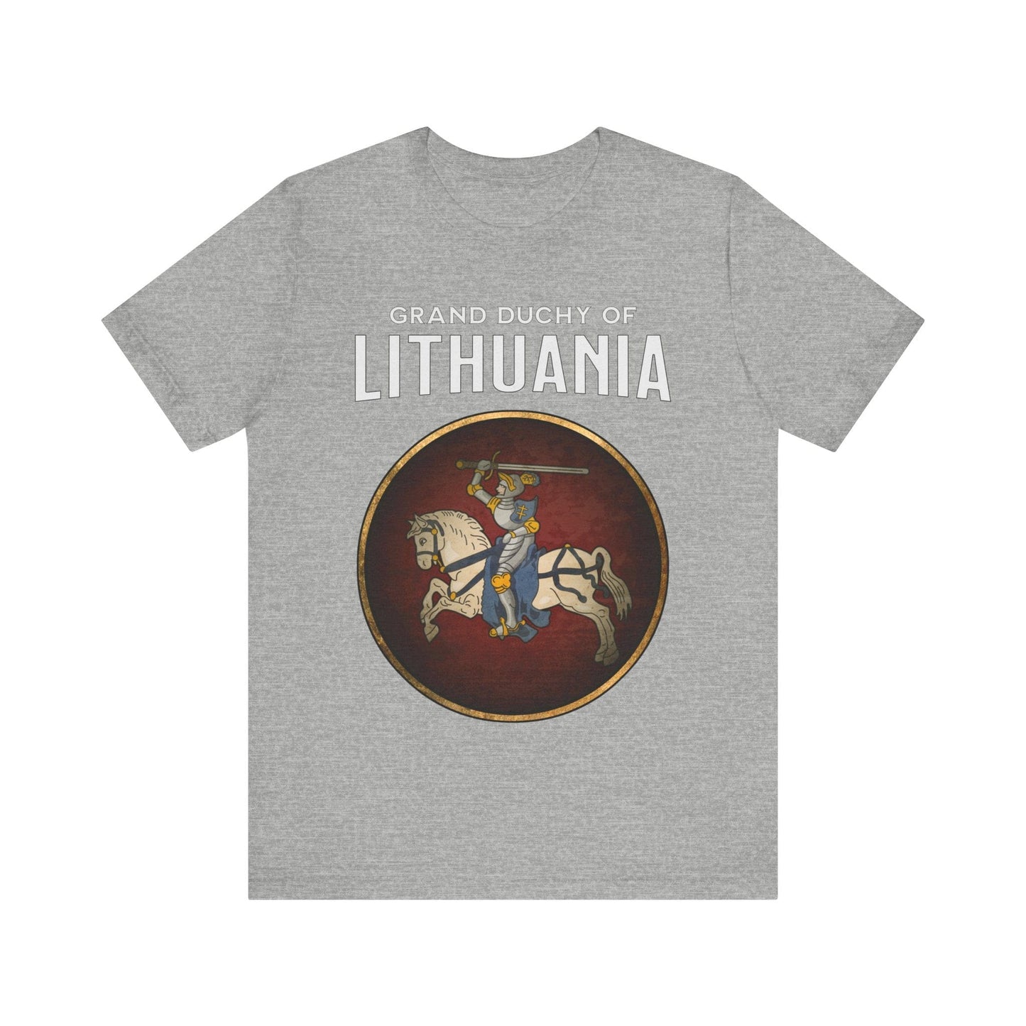 Athletic Heather / S Lithuania Heraldry - Grand Duchy of Lithuania T-shirt