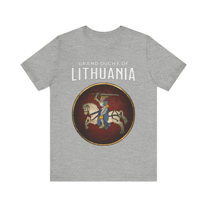 Athletic Heather / S Lithuania Heraldry - Grand Duchy of Lithuania T-shirt
