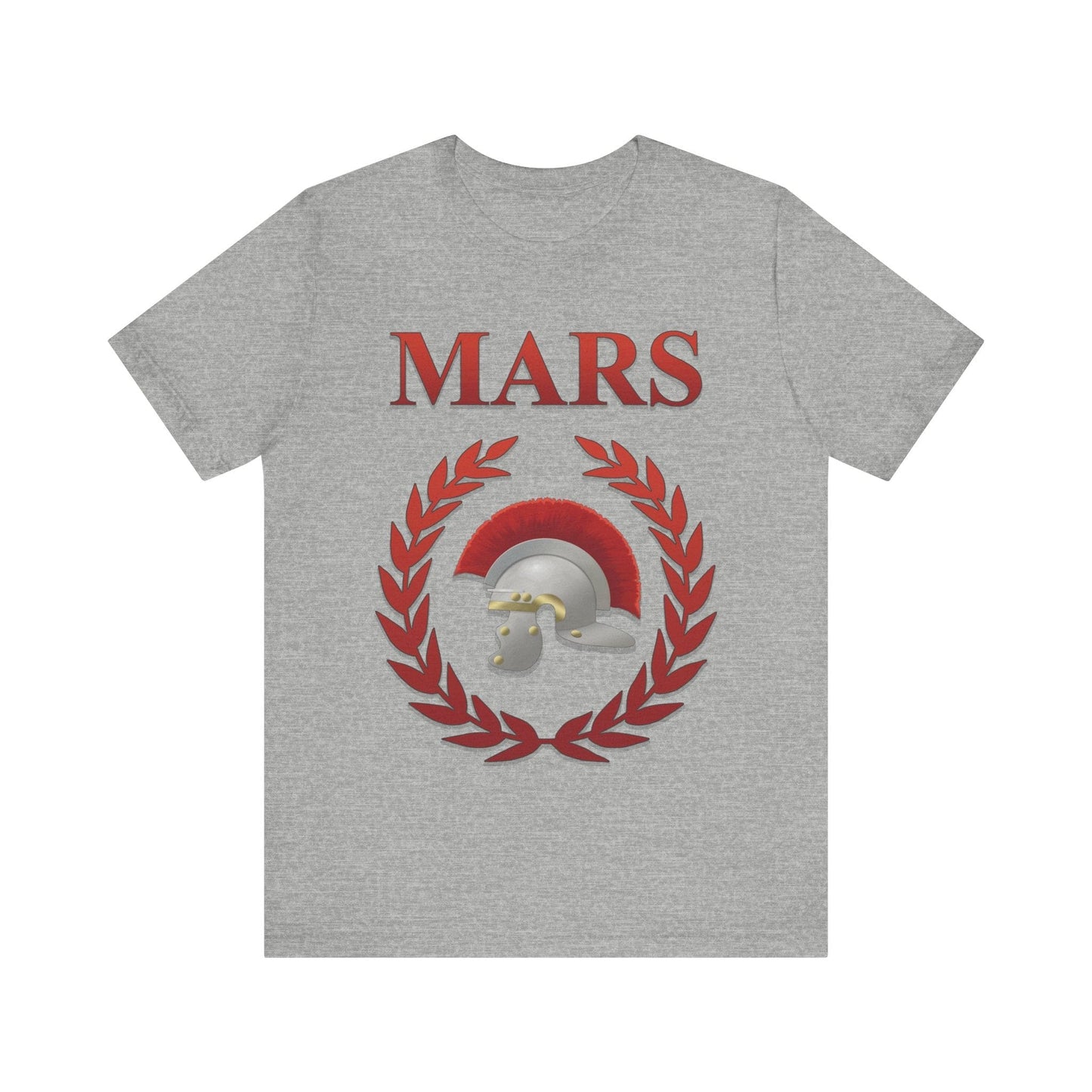 Athletic Heather / S Mars Ancient Roman God of War T-shirt