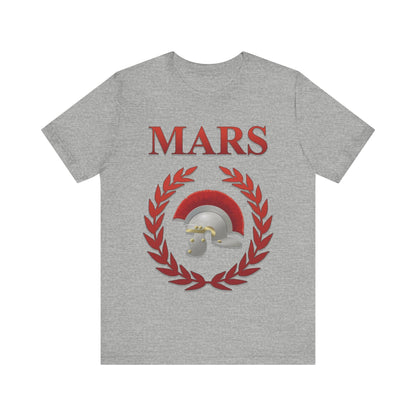 Athletic Heather / S Mars Ancient Roman God of War T-shirt