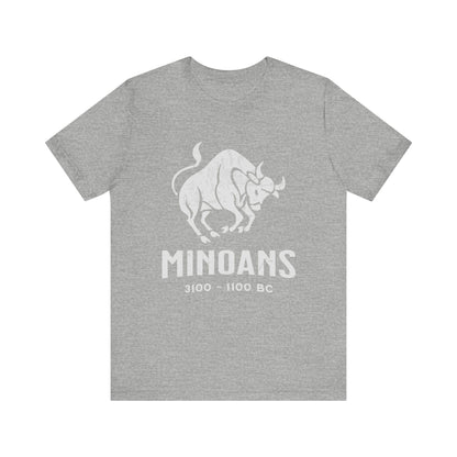 Athletic Heather / S Minoans - Ancient Crete - Bronze Age Civilization - Minoan T-shirt