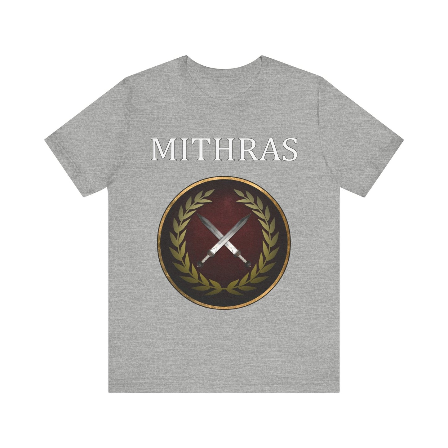 Athletic Heather / S Mithras - Ancient Roman Cult of Mithras T-Shirt