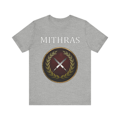 Athletic Heather / S Mithras - Ancient Roman Cult of Mithras T-Shirt