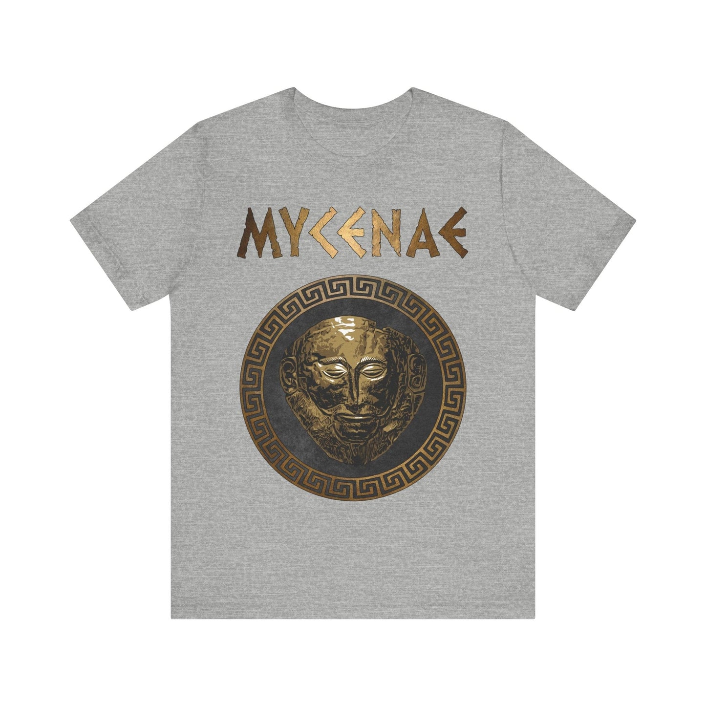 Athletic Heather / S Mycenae Ancient Bronze Age Mycenaeans T-Shirt