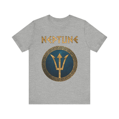 Athletic Heather / S Neptune Roman God of the Sea T-Shirt