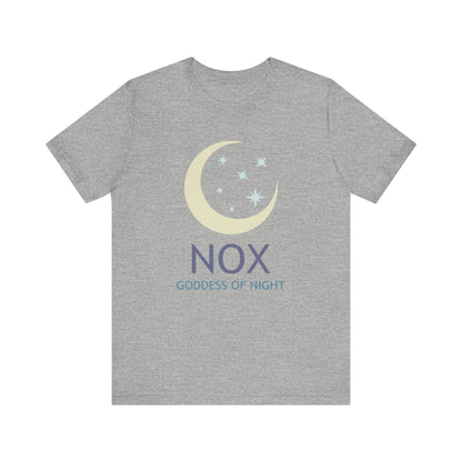 Athletic Heather / S Nox Ancient Roman Goddess of Night T-Shirt