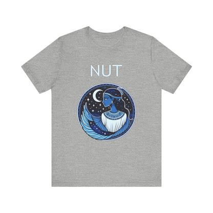 Athletic Heather / S Nut Egyptian Goddess of Night T-Shirt