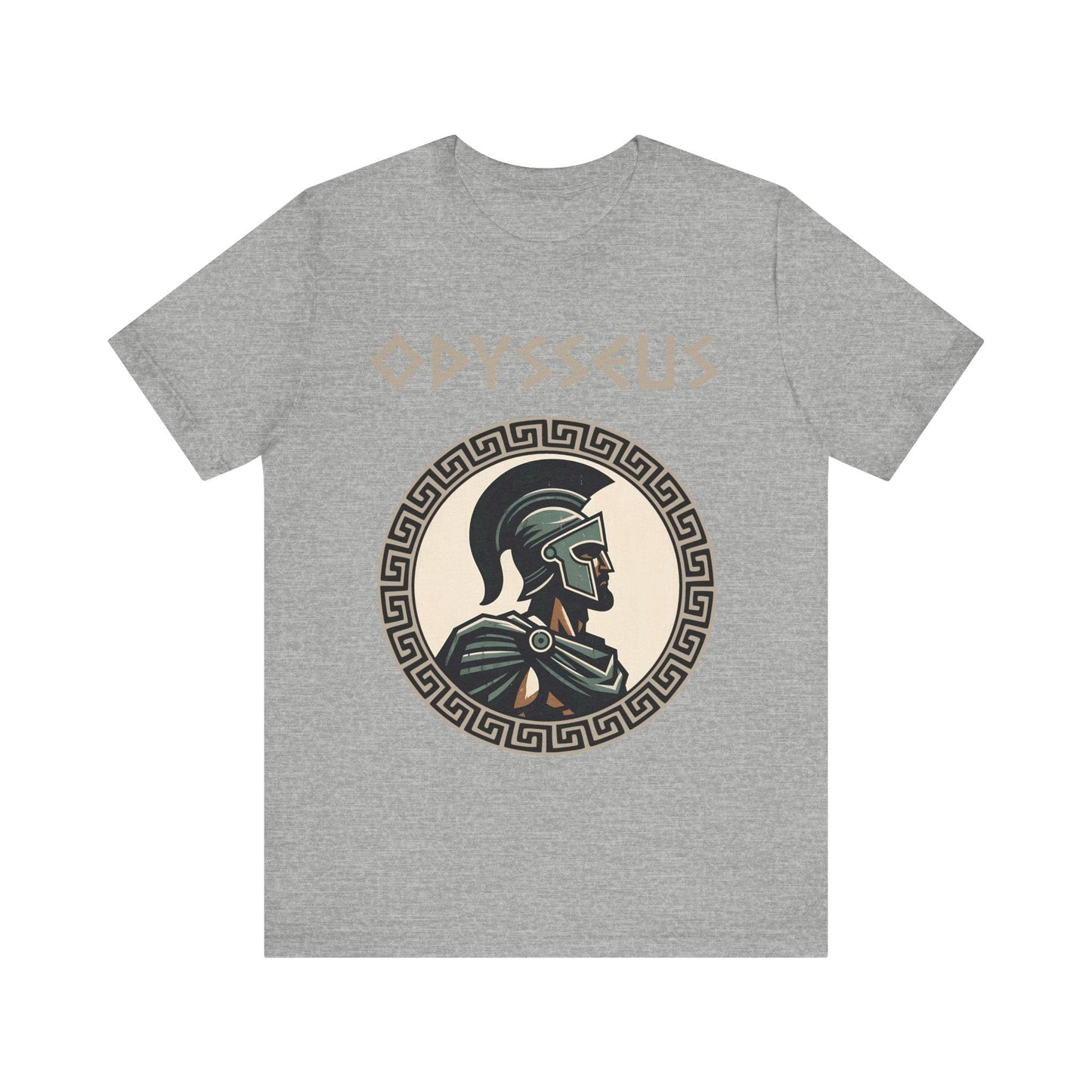 Athletic Heather / S Odysseus - Hero of the Trojan War T-Shirt