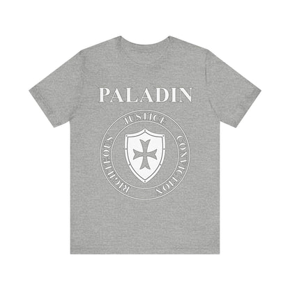 Athletic Heather / S Paladin Holy Warrior T-Shirt