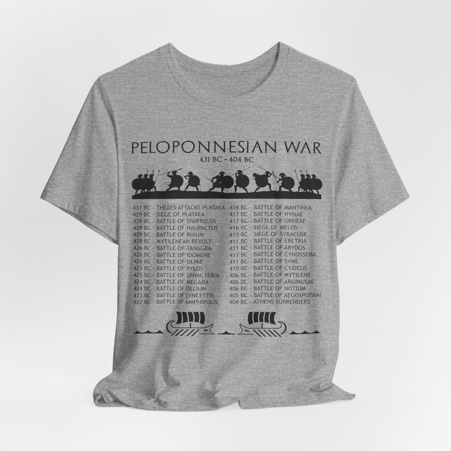 Athletic Heather / S Peloponnesian War T-Shirt