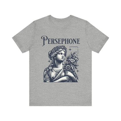 Athletic Heather / S Persephone Greek Goddess T-shirt