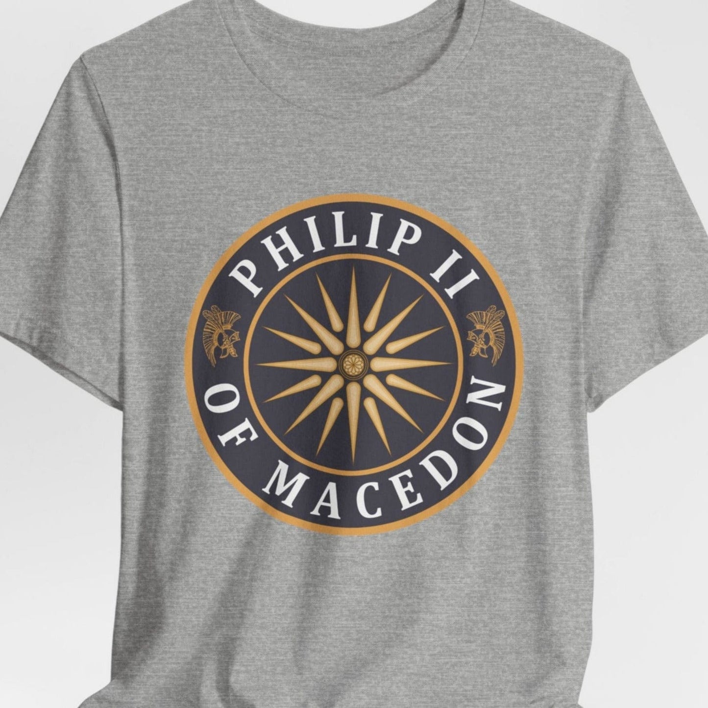 Athletic Heather / S Philip II of Macedon T-Shirt