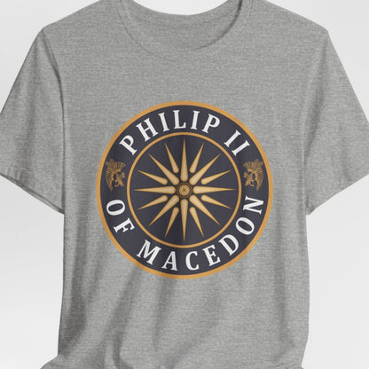 Athletic Heather / S Philip II of Macedon T-Shirt