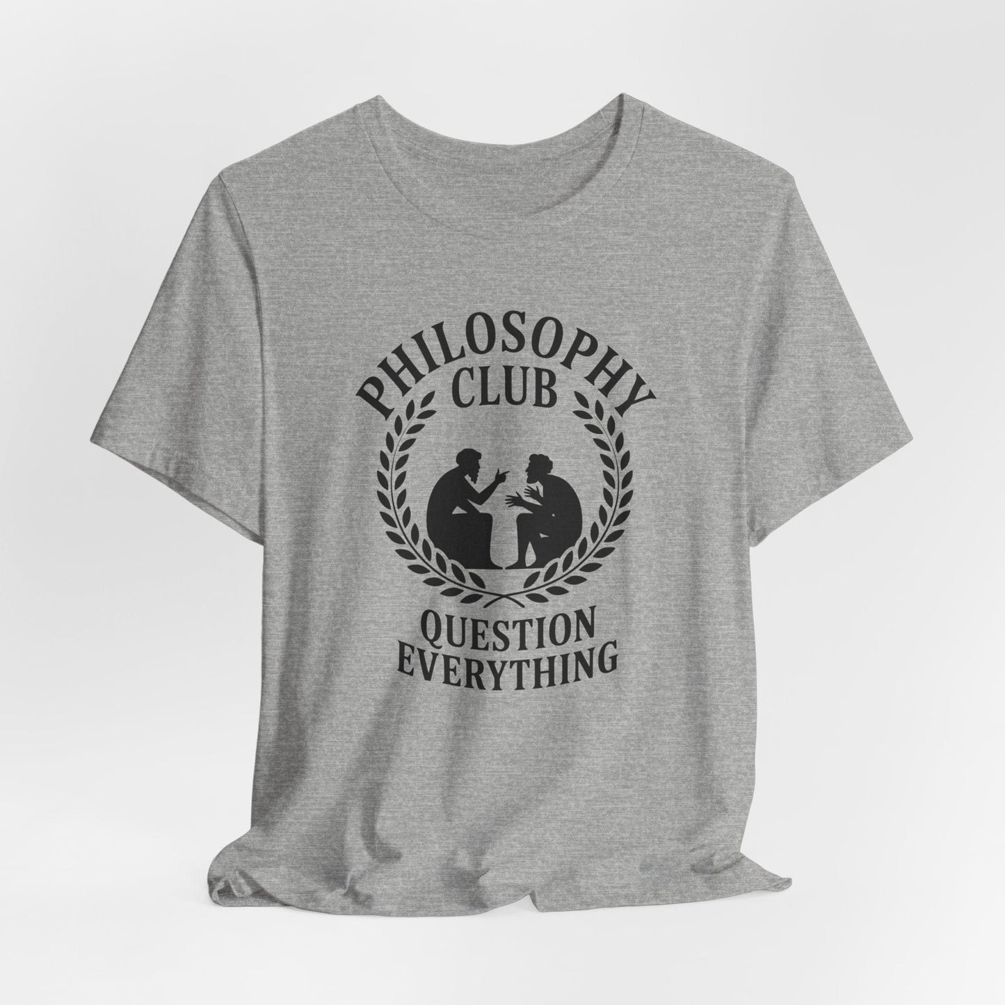 Athletic Heather / S Philosophy Club T-Shirt