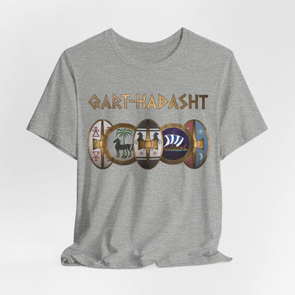Athletic Heather / S Qart-Hadasht Ancient Carthage T-Shirt