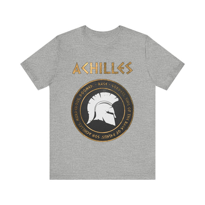 Athletic Heather / S Rage of Achilles - Homer the Iliad T-Shirt
