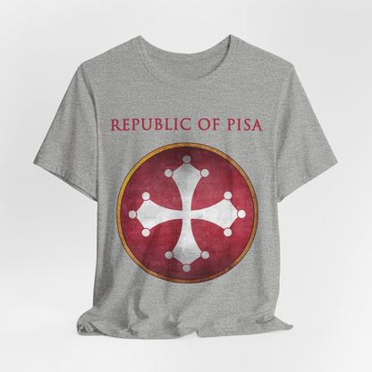 Athletic Heather / S Republic of Pisa T-Shirt