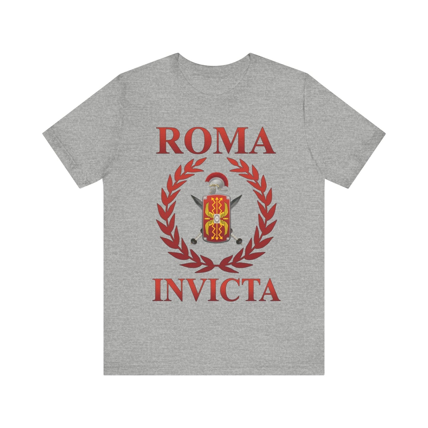 Athletic Heather / S Roma Invicta Roman Empire Legionary Glory T-shirt