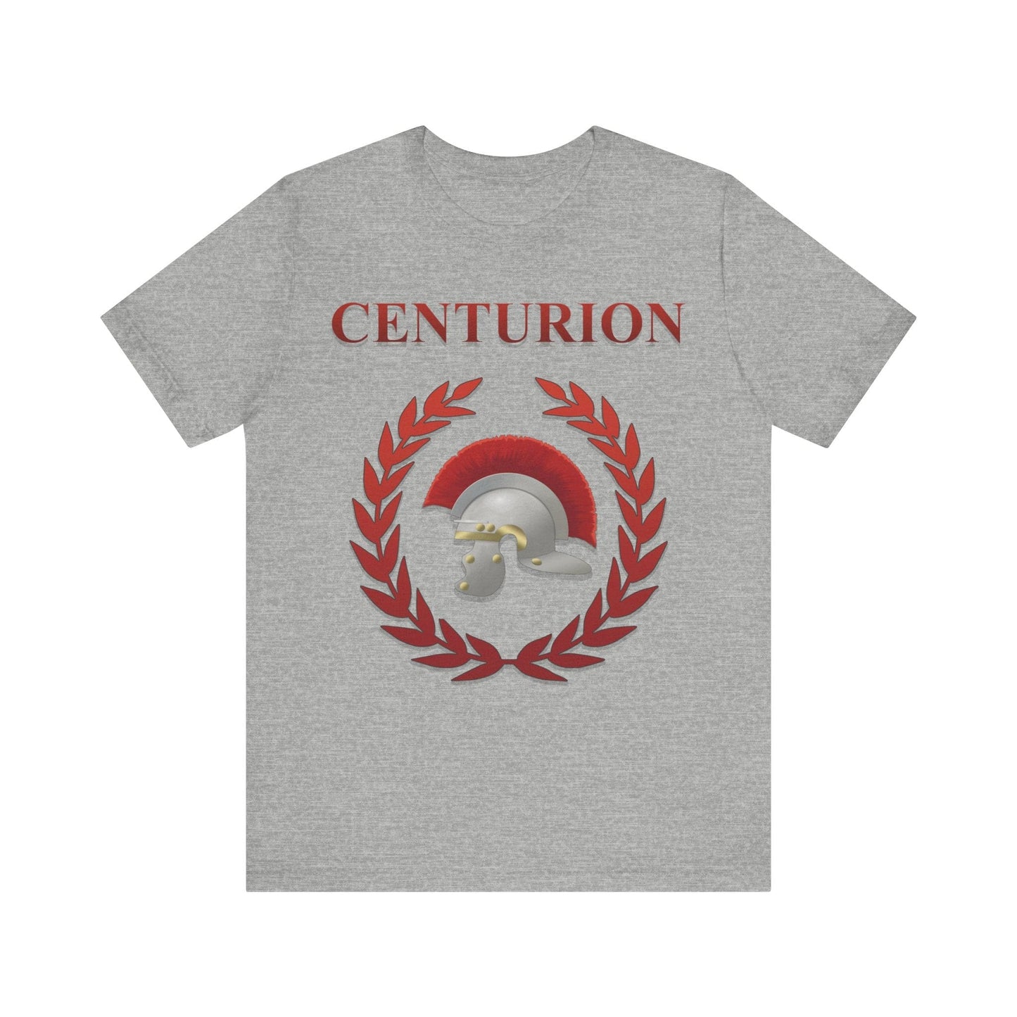 Athletic Heather / S Roman Empire Centurion Helmet T-Shirt