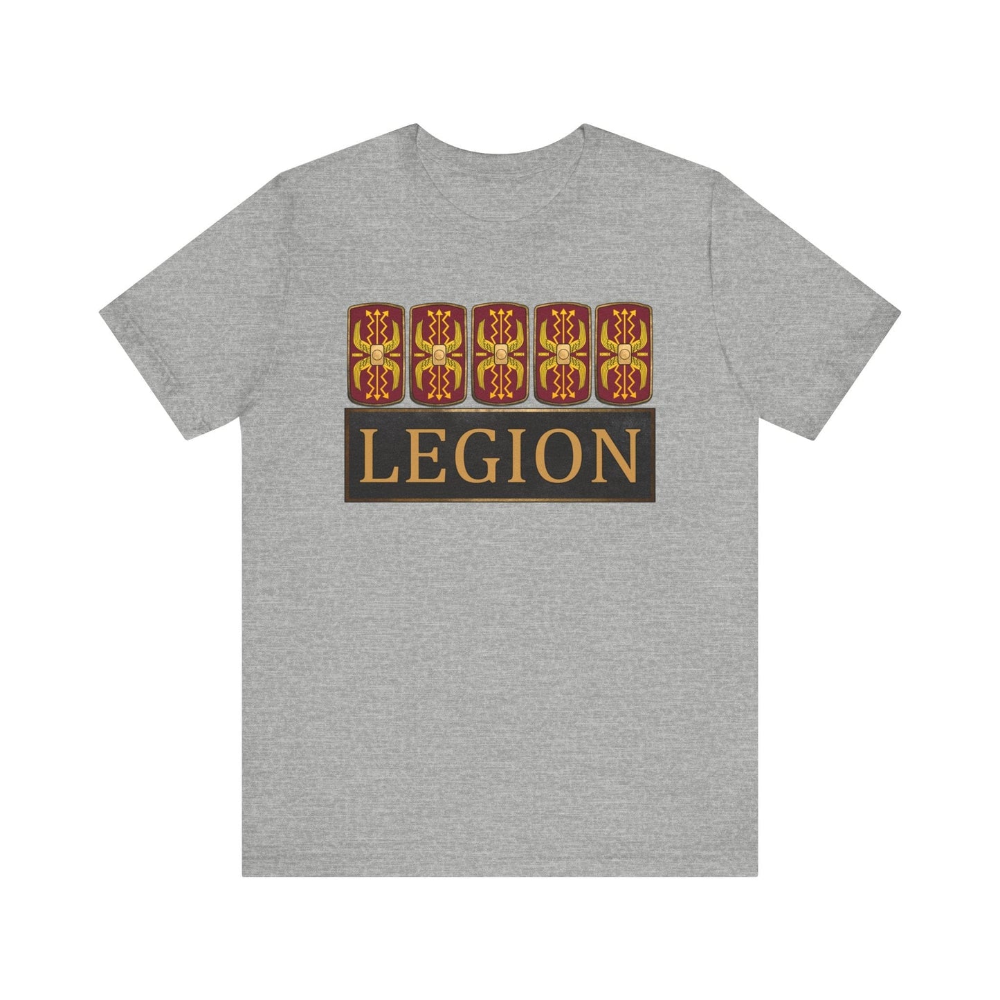 Athletic Heather / S Roman Legionary Shields T-Shirt