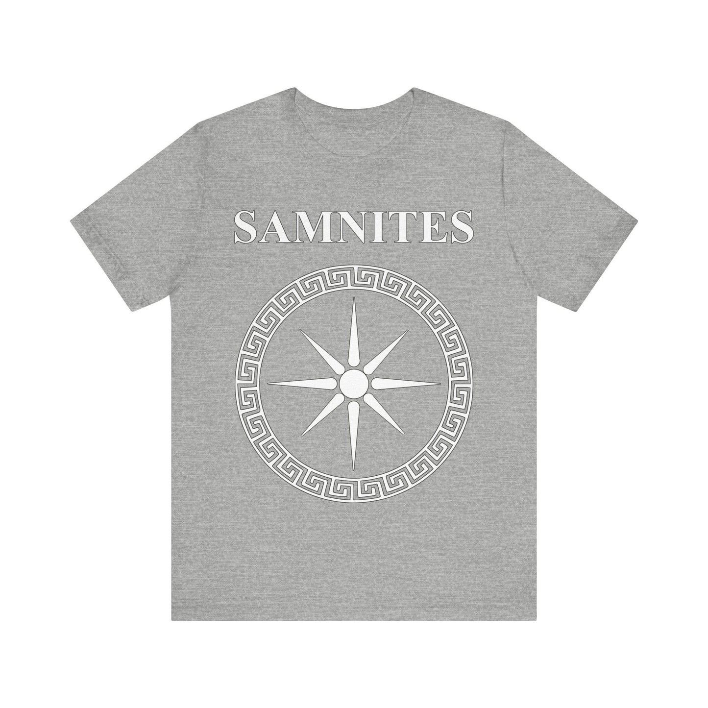 Athletic Heather / S Samnites Shield T-Shirt