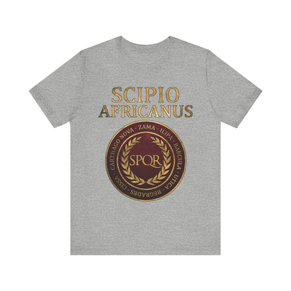 Athletic Heather / S Scipio Africanus Battles T-Shirt