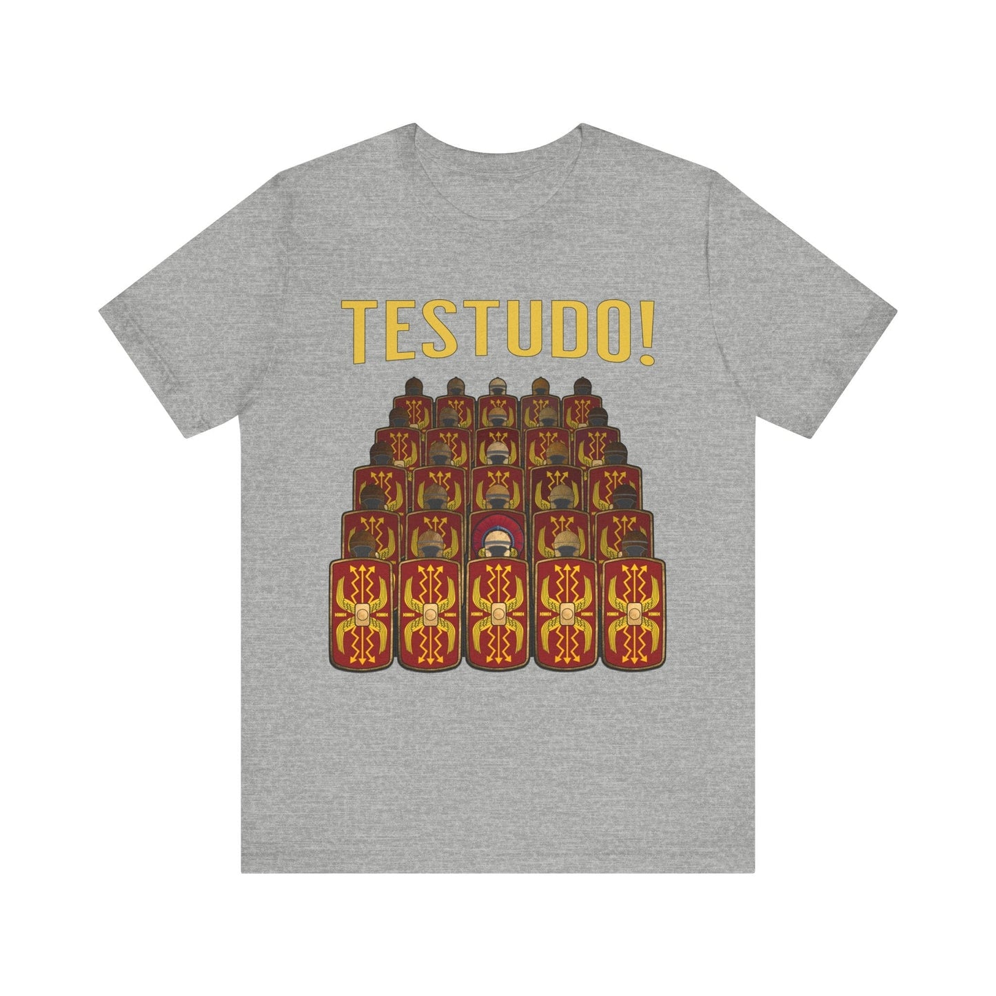 Athletic Heather / S Testudo! - Roman Legions T-shirt