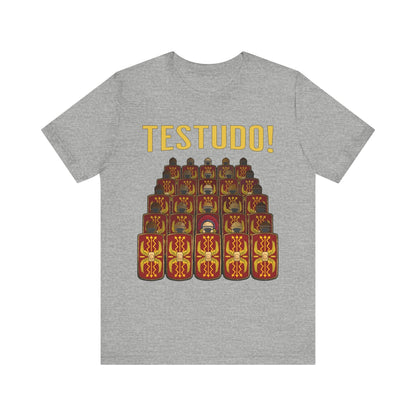 Athletic Heather / S Testudo! - Roman Legions T-shirt