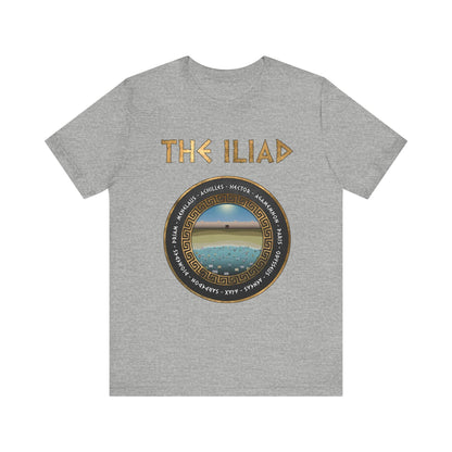 Athletic Heather / S The Iliad - Heroes of the Trojan War T-Shirt