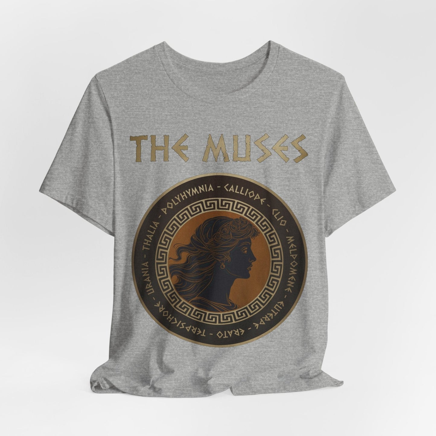 Athletic Heather / S The Muses of Greek Mythology T-Shirt