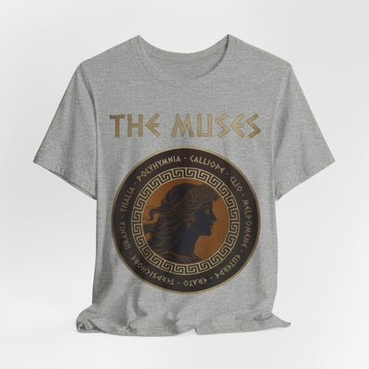 Athletic Heather / S The Muses of Greek Mythology T-Shirt