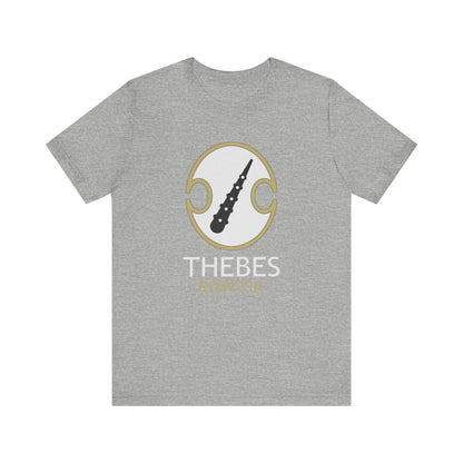 Athletic Heather / S Thebes - Ancient Boeotia Theban Sacred Band T-Shirt
