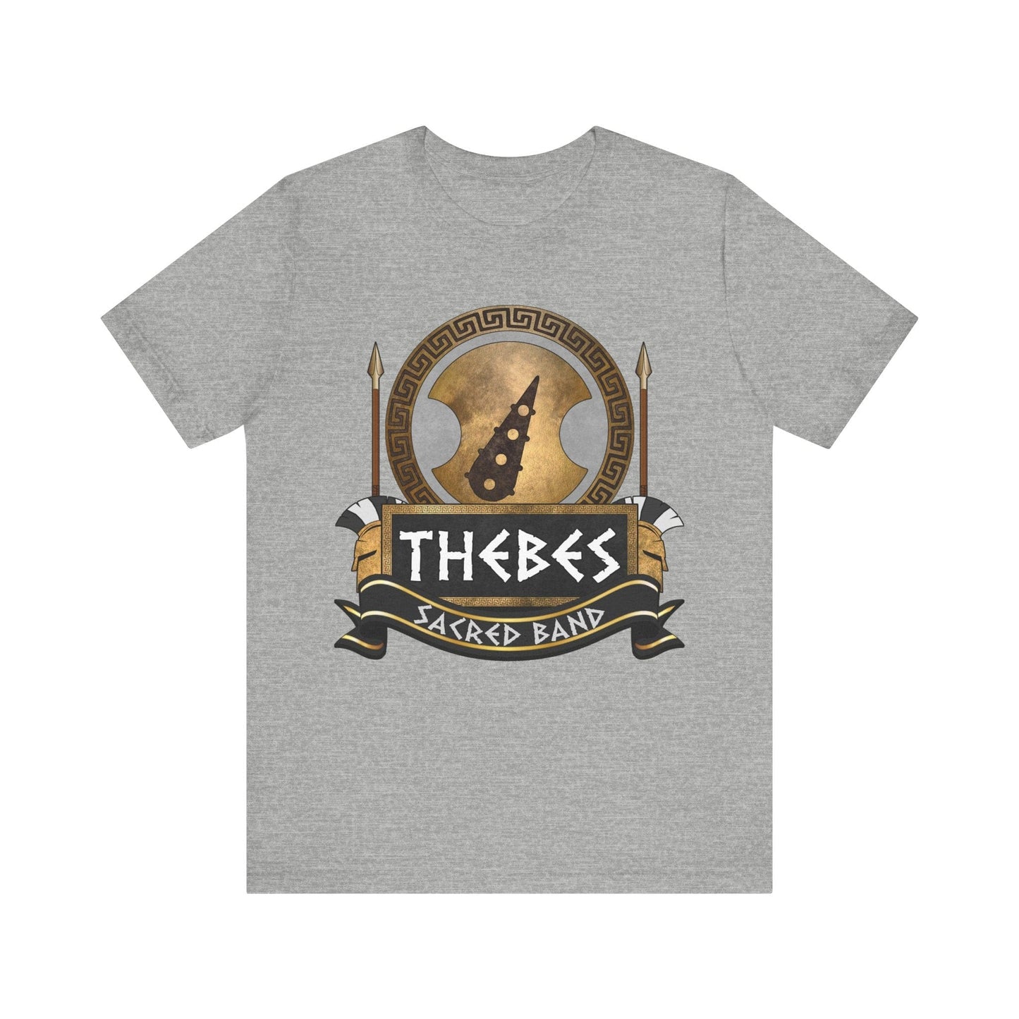 Athletic Heather / S Thebes Sacred Band T-Shirt