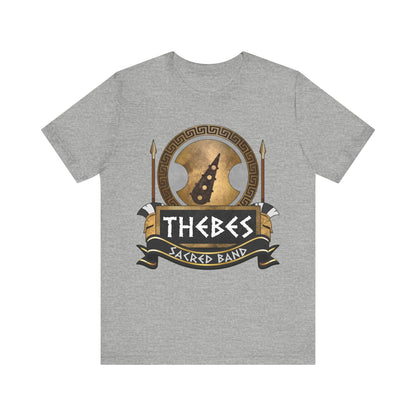 Athletic Heather / S Thebes Sacred Band T-Shirt
