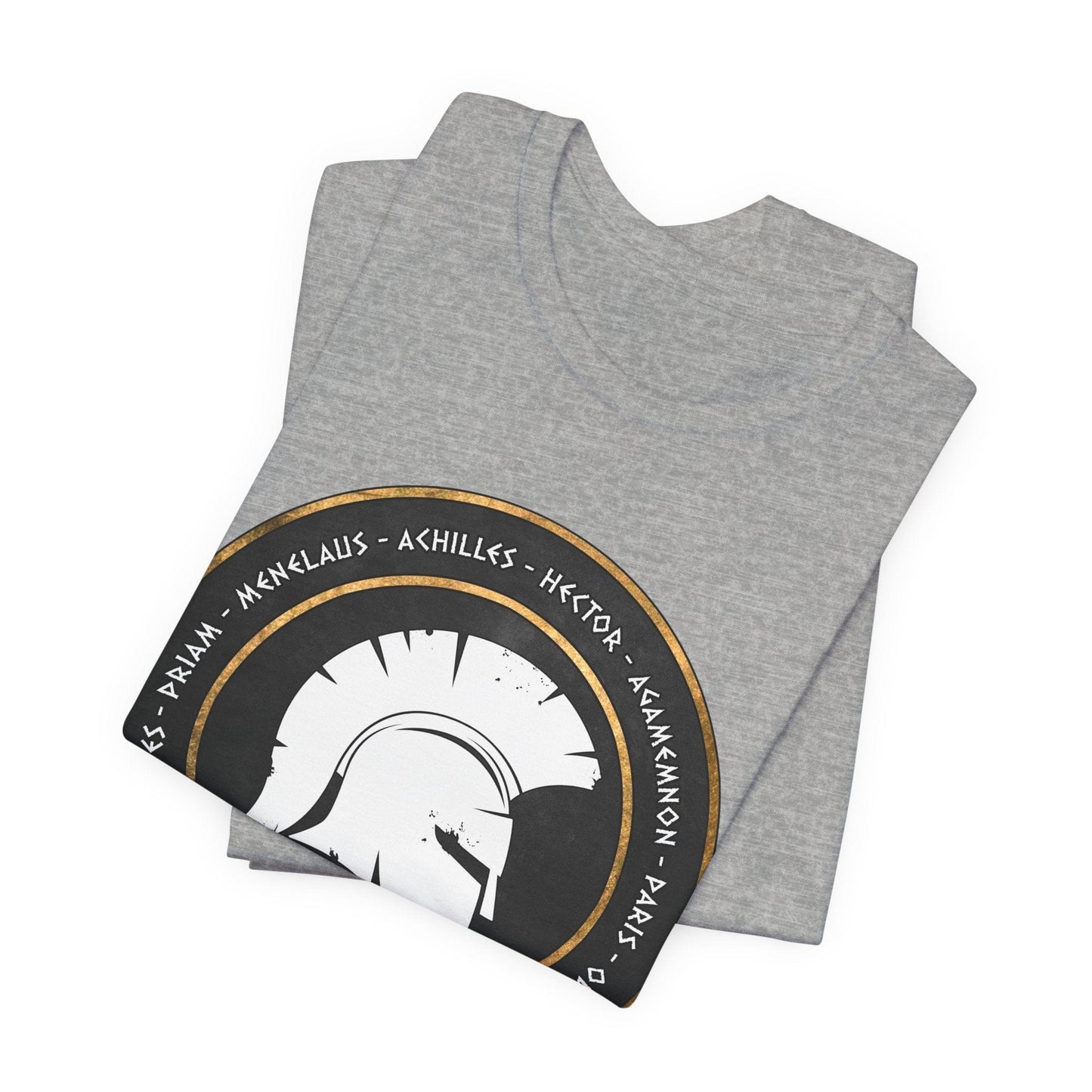 Athletic Heather / S Trojan War - Heroes of the Iliad T-shirt
