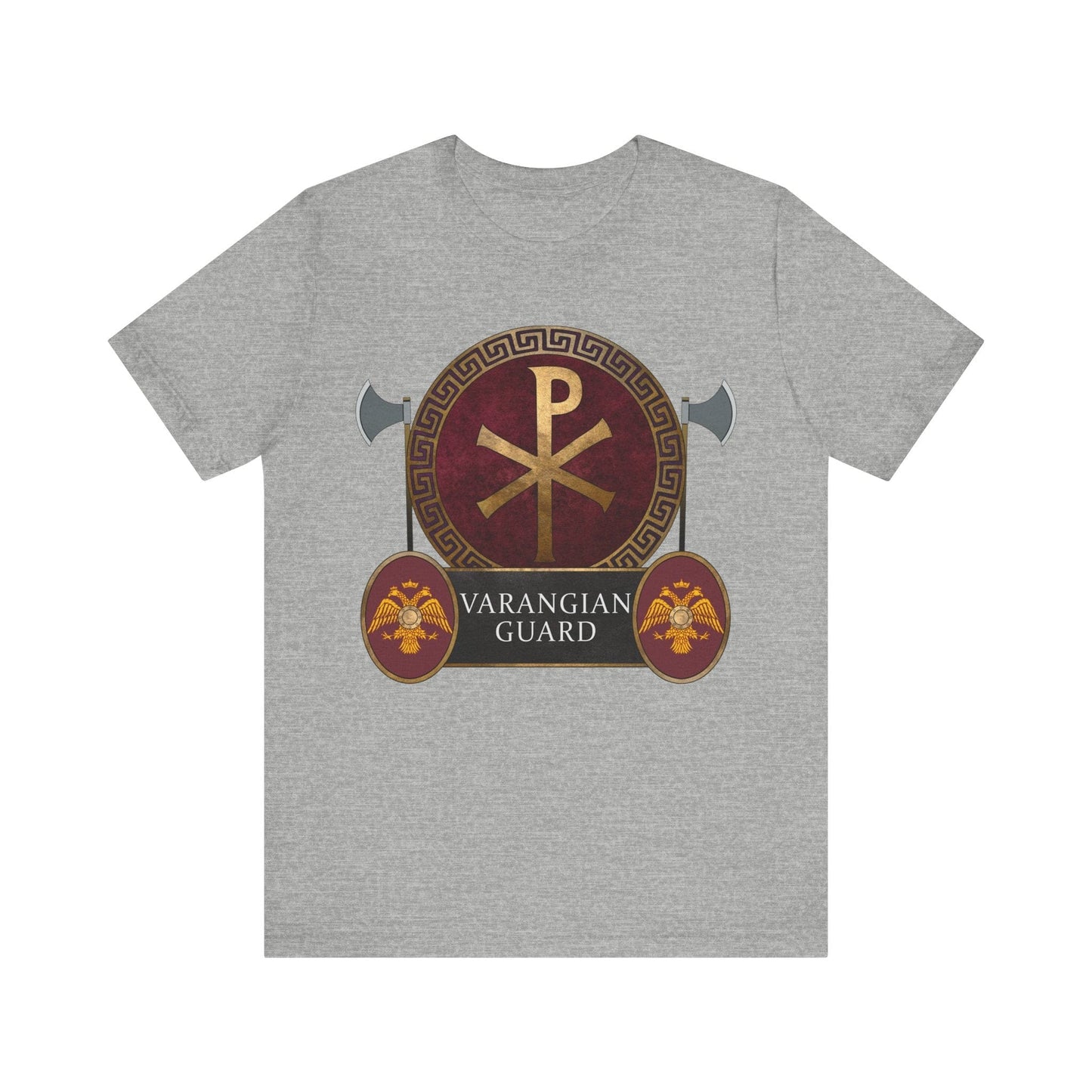 Athletic Heather / S Varangian Guard - Byzantine Army T-Shirt