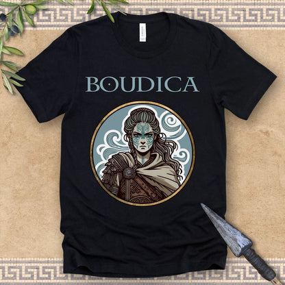 Black / 2XL Boudica - Queen of the Iceni T-Shirt