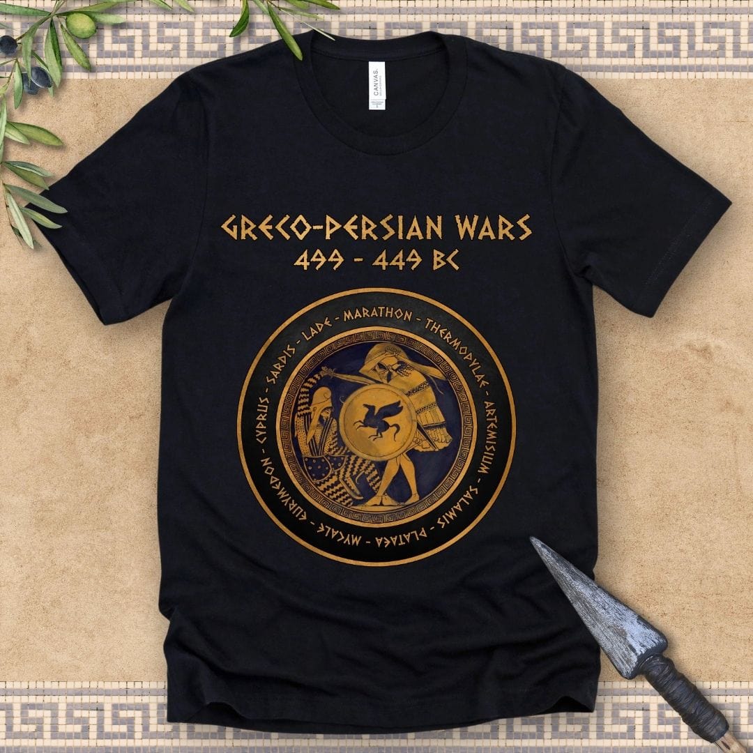 Black / 2XL Greco-Persian Wars T-Shirt