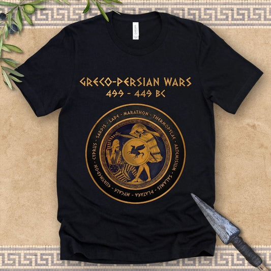 Black / 2XL Greco-Persian Wars T-Shirt