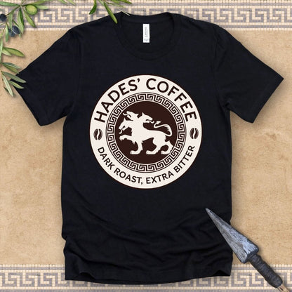 Black / 2XL Hades Coffee - Cerberus Logo T-Shirt