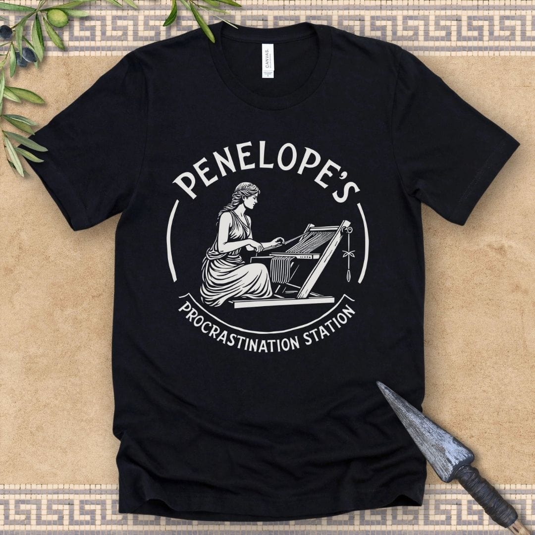 Black / 2XL Penelope's Procrastination Station  T-Shirt