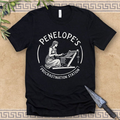 Black / 2XL Penelope's Procrastination Station  T-Shirt
