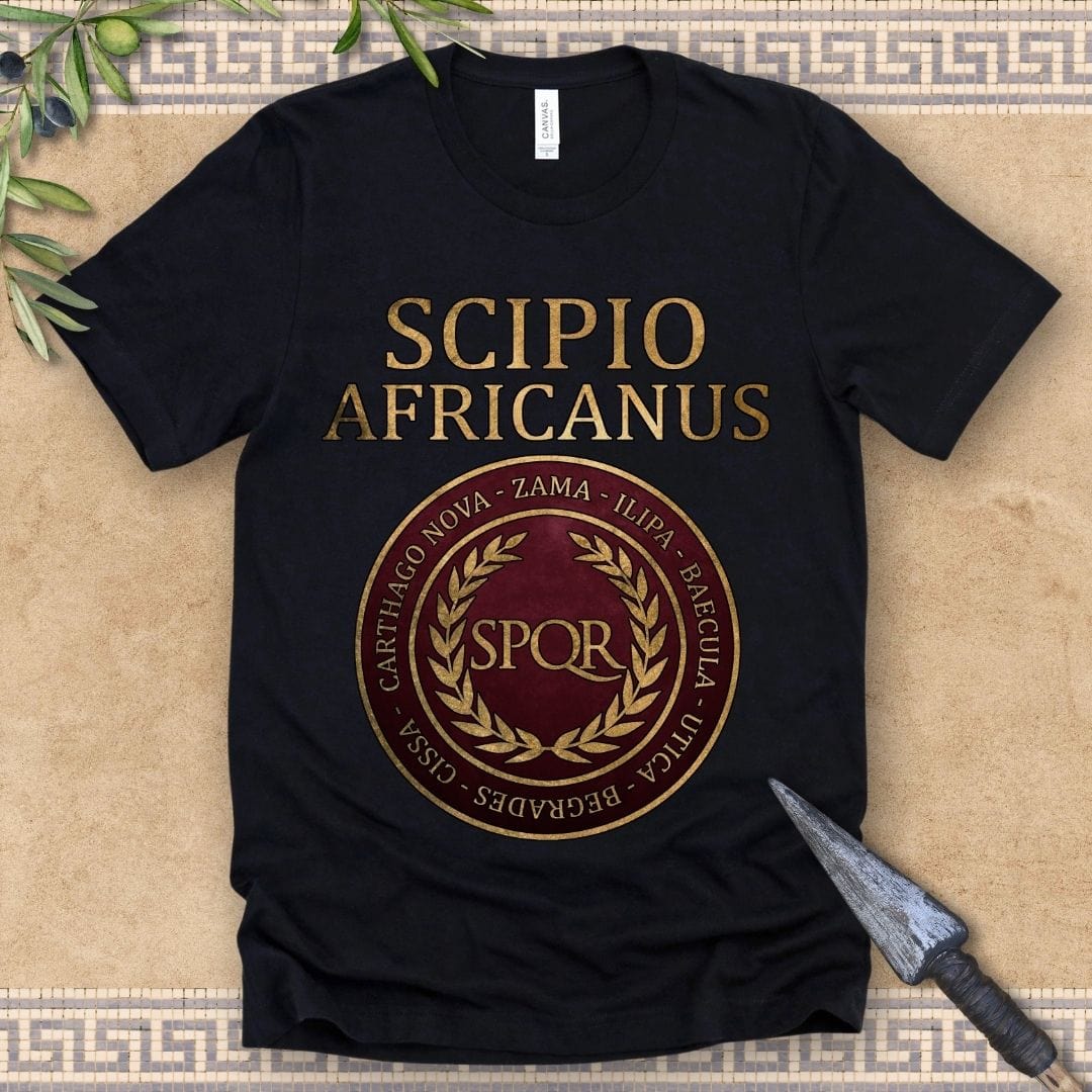 Black / 2XL Scipio Africanus Battles T-Shirt