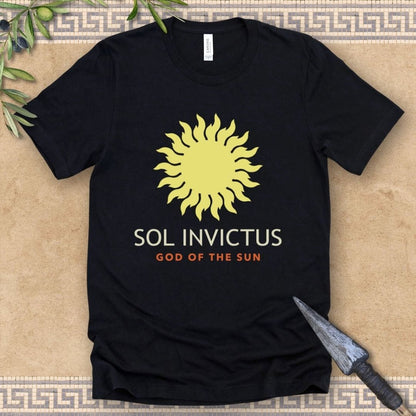 Black / 2XL Sol Invictus - Ancient Roman God Sun T-Shirt