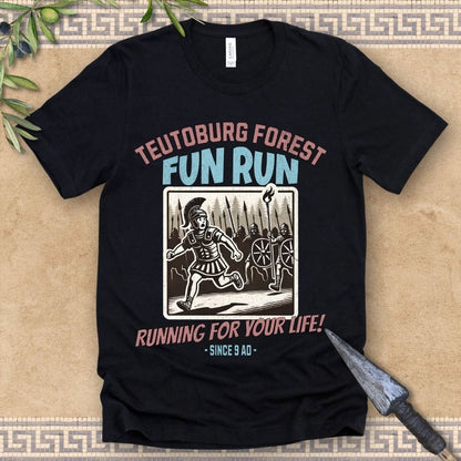 Black / 2XL Teutoburg Forest Fun Run T-Shirt