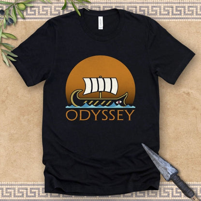 Black / 2XL The Odyssey of Homer T-Shirt