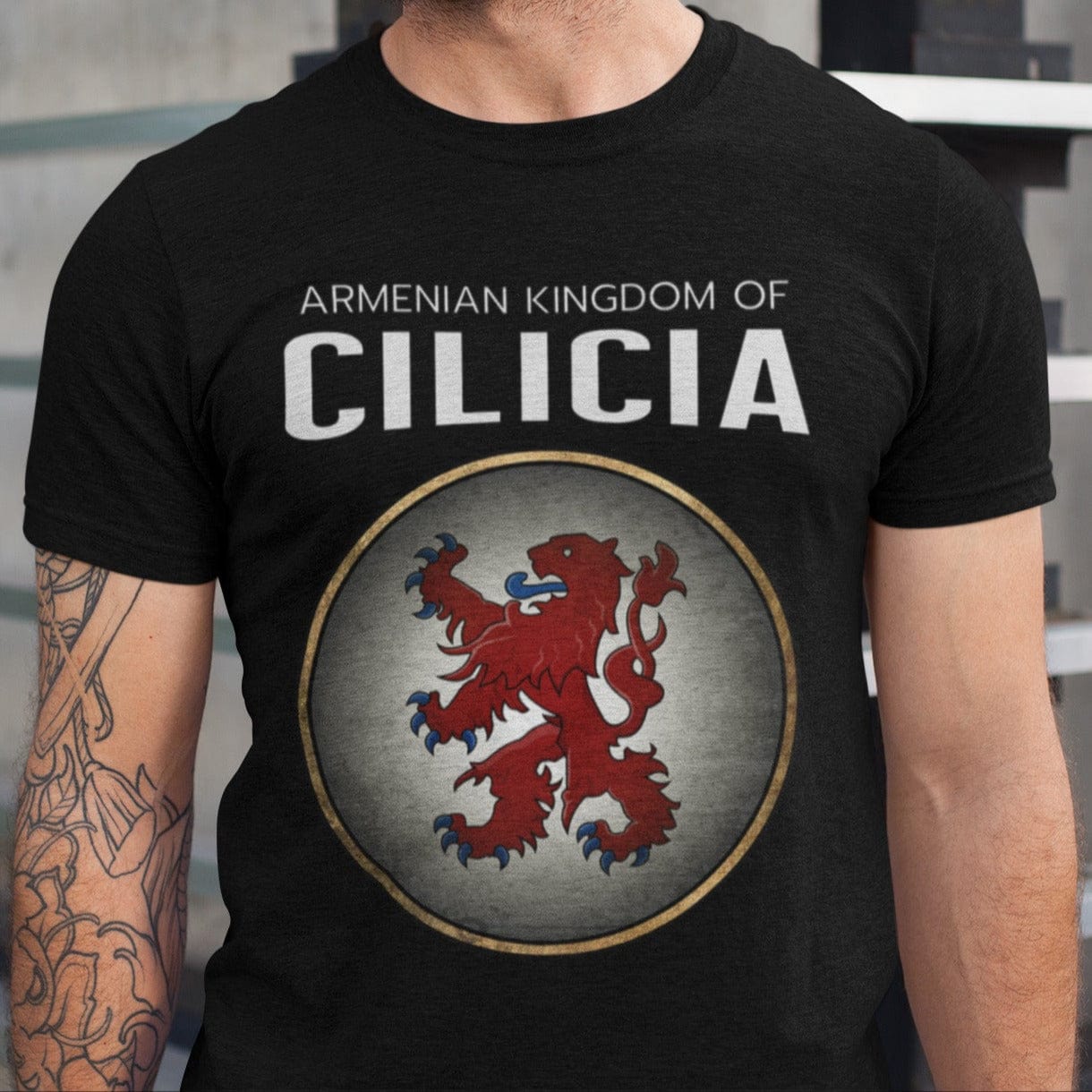 Black Heather / S Armenian Kingdom of Cilicia T-Shirt