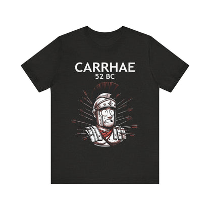 Black Heather / S Crassus at Carrhae - Funny Roman History T-Shirt