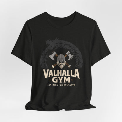 Black Heather / S Valhalla Gym T-Shirt